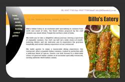 Billus Eatery Indian Restaurant and catering in Sydney