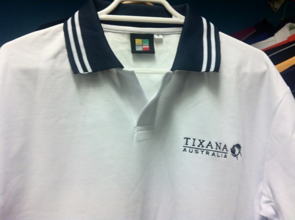 Custom Polos for Tixana Australia