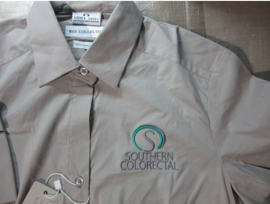 Medical shirts with branding