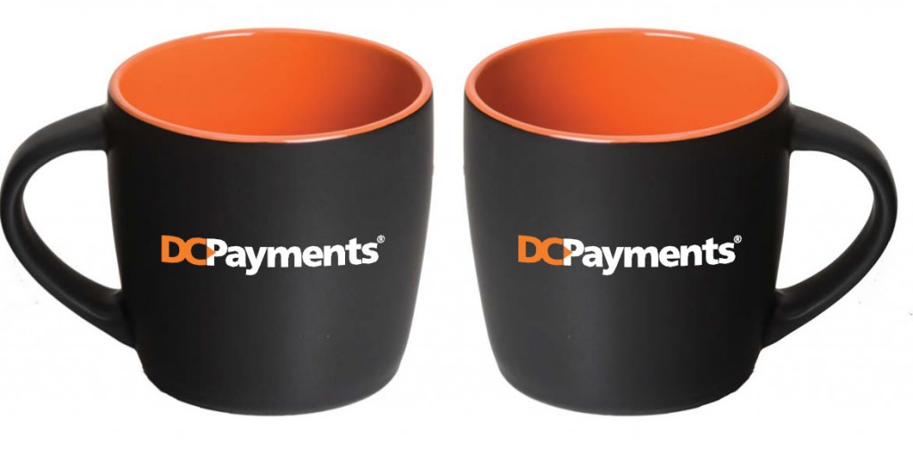 Coffee Mugs with two side printing for DC Payments