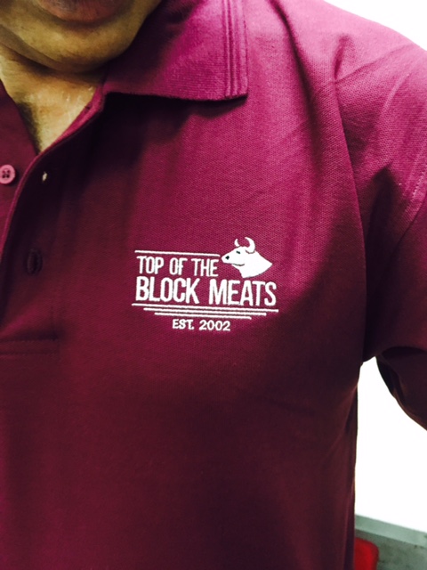 Polos with logo