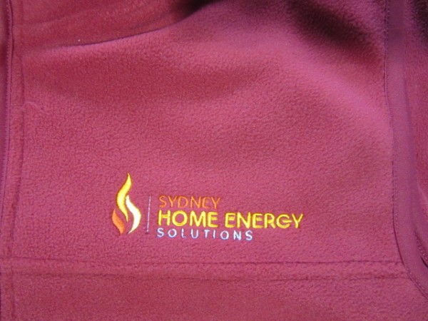Sydney Home Energy Uniforms with logo