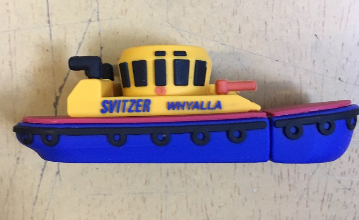 Custom shaped Promotional USB Drive – Svitzer