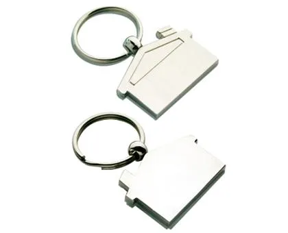 Houe Shaped Metal Keyring_1