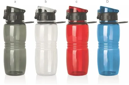 Polycarbonate Sports Drink Bottleflip Top Lid 600ml_2