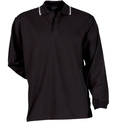 Mens Long Sleeved Standard Plus Polo_2