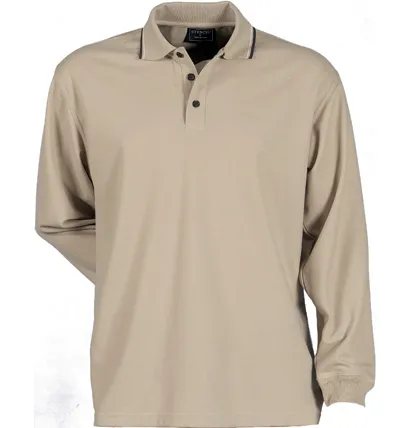 Mens Long Sleeved Standard Plus Polo_3