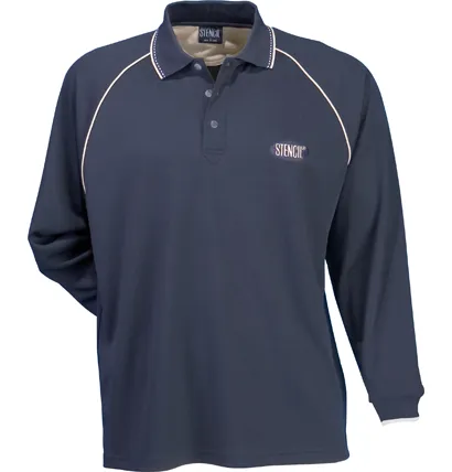 Mens Long Sleeved Cool Dry Polo_2