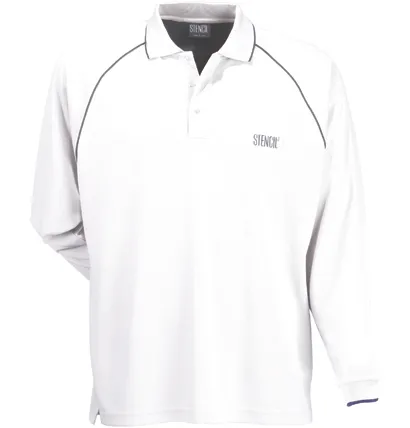 Mens Long Sleeved Cool Dry Polo_5