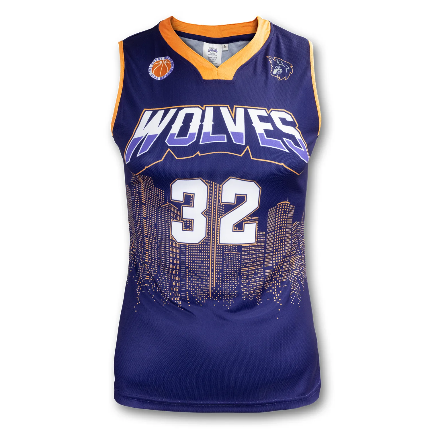 Custom Womens Basketball Top_2