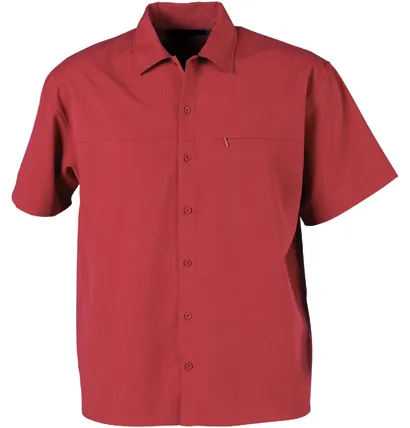 Mens Woven Short Sleeved Shirt_3