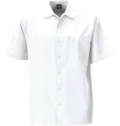 Mens Woven Short Sleeved Shirt_5