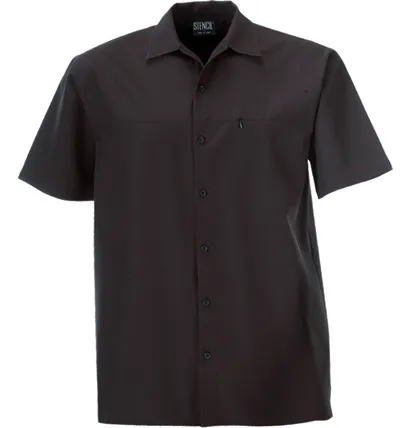 Mens Woven Short Sleeved Shirt_6