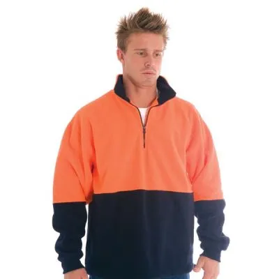 Hivis Two Tone 1/2 Zip Polar Fleece_1