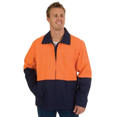 Hivis Two Tone Protector Drill Jacket_1