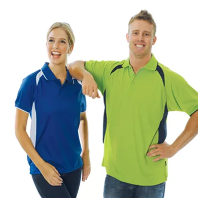Adults Air Flow Contrast Raglan Mesh Polo_1