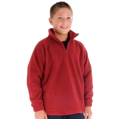 Kids Half  Zip Polar Fleece_1