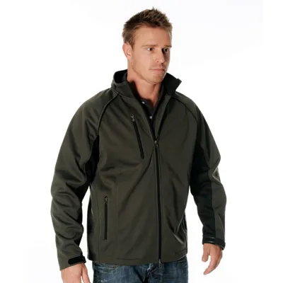 Mens Full Zip Swiss Softshell Jacket_1