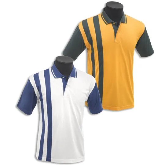 Micro Mesh Polo With Twin Stripes_1