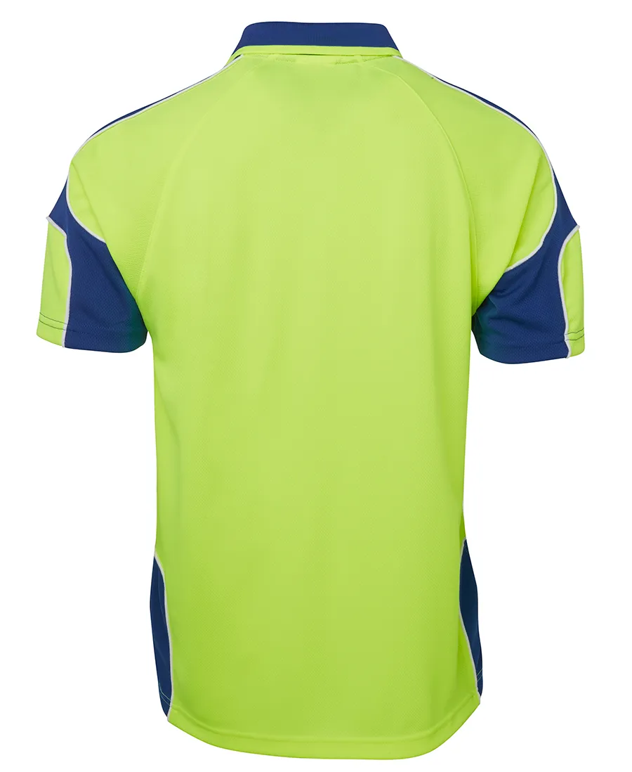 HI VIS S/S ARM PANEL POLO_11