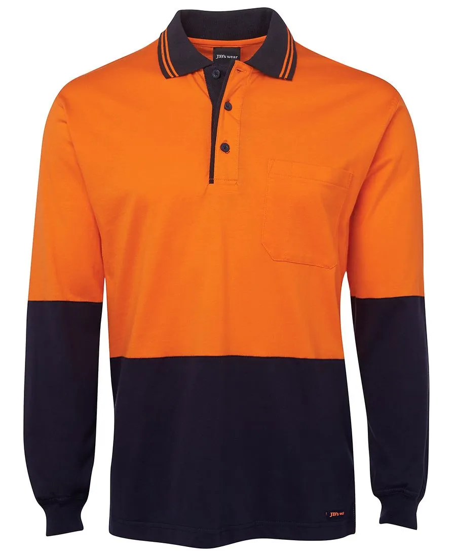 HI VIS L/S COTTON POLO_1