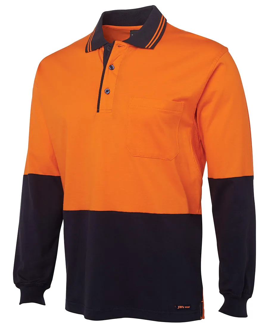 HI VIS L/S COTTON POLO_2