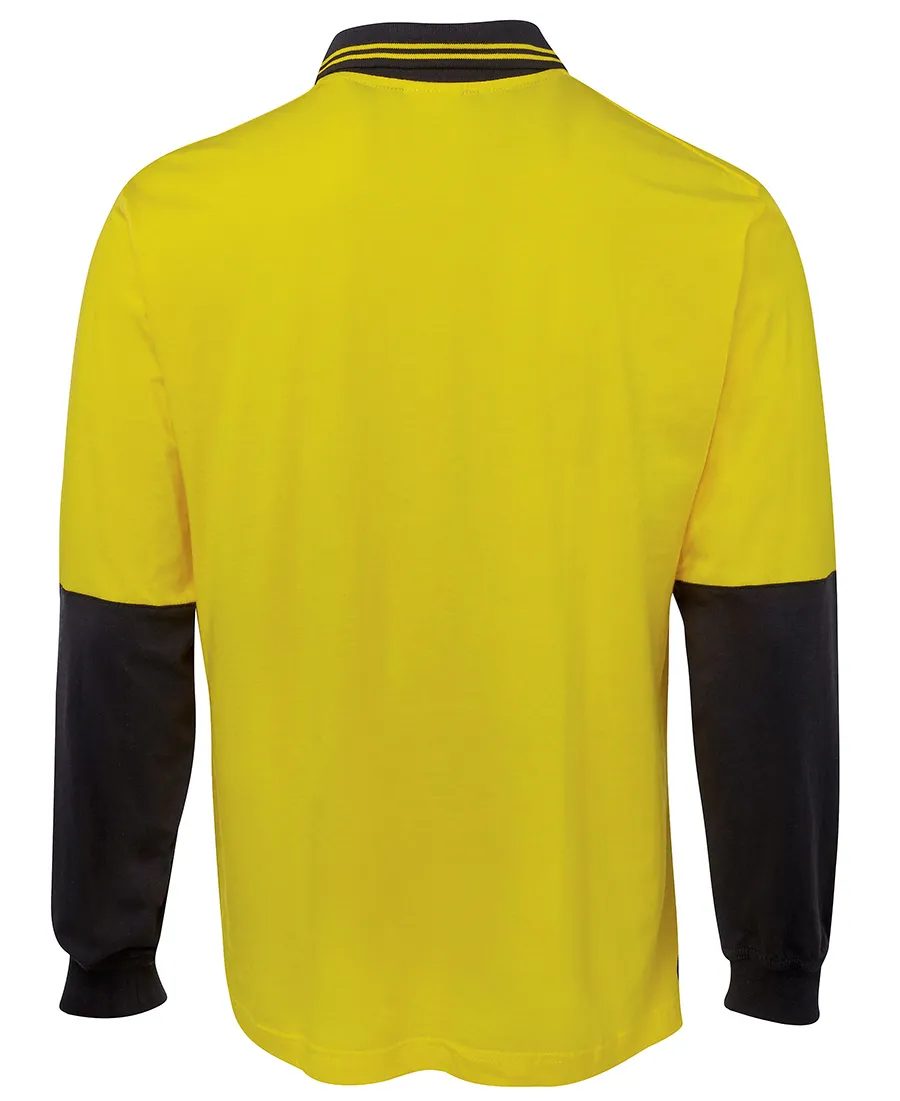 HI VIS L/S COTTON POLO_7
