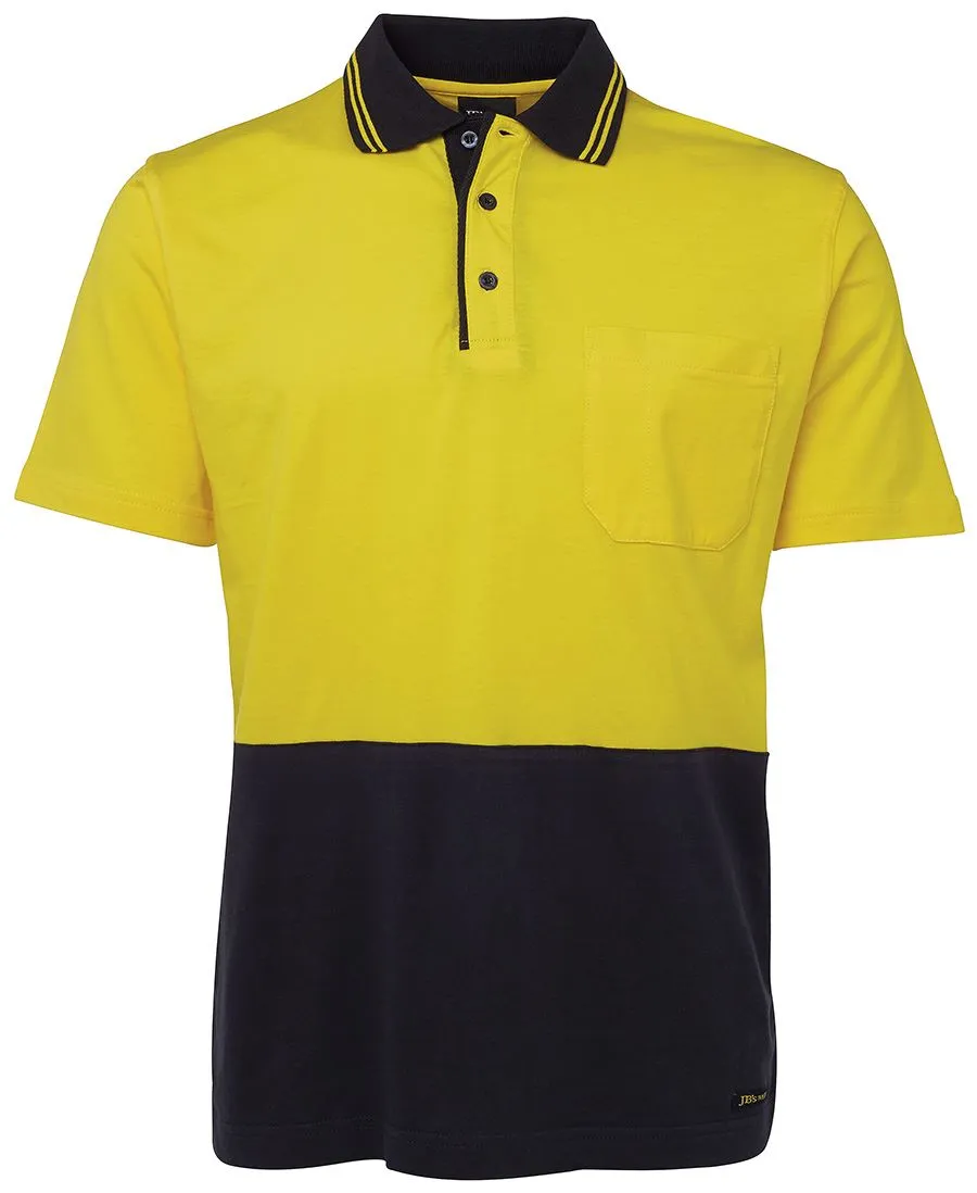 HI VIS S/S COTTON POLO_1