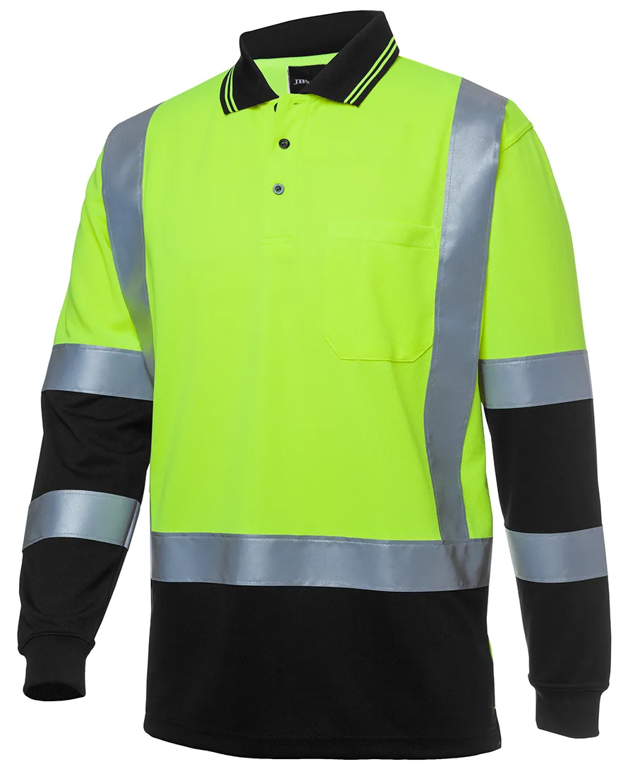 HI VIS L/S D+N H PATTERN TRAD POLO_5