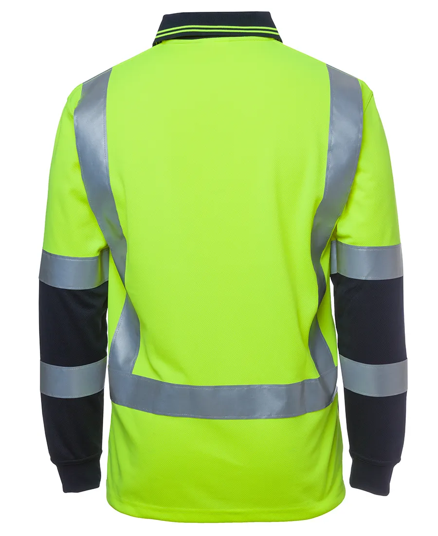 HI VIS L/S D+N H PATTERN TRAD POLO_10