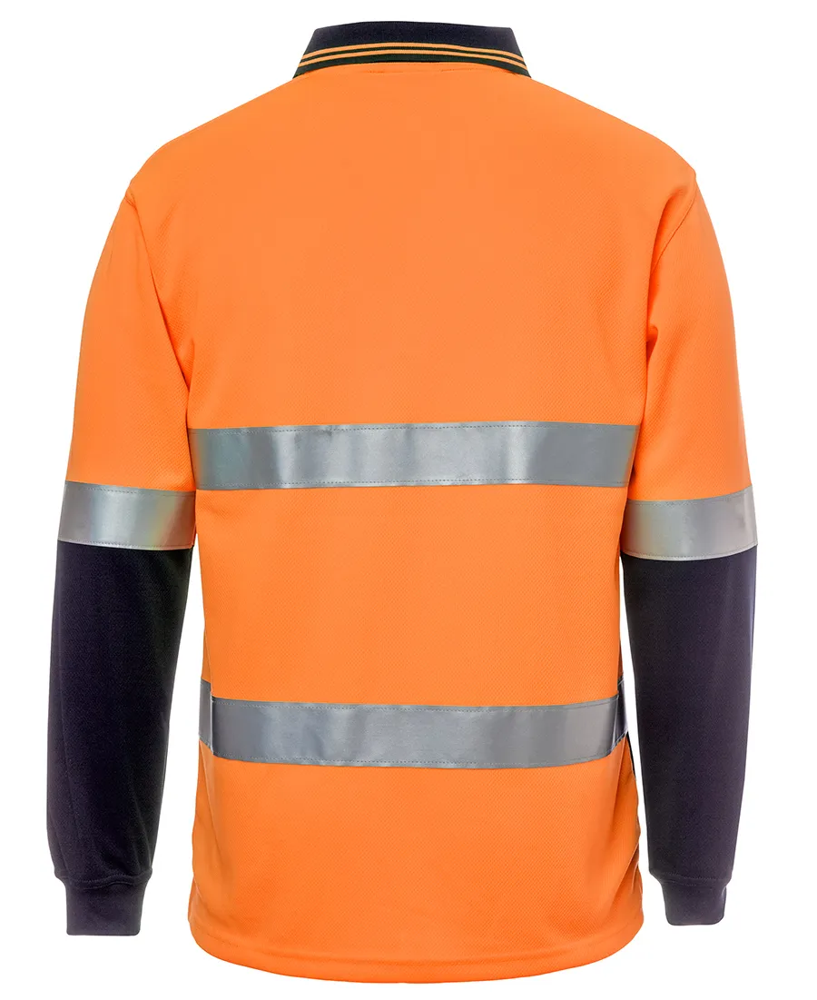 HI VIS L/S (D+N) COTTON BACK POLO_7