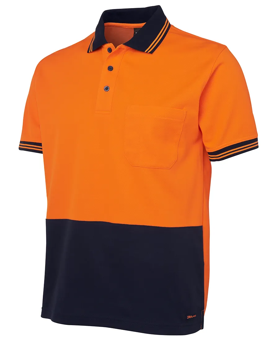 HI VIS S/S COTTON BACK POLO_2
