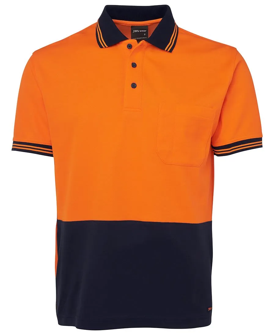 HI VIS S/S COTTON BACK POLO_12