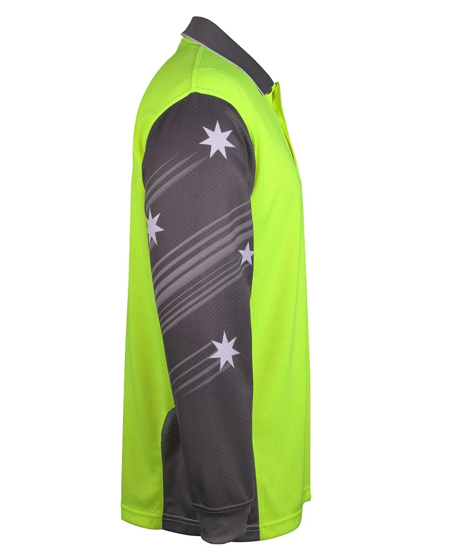 HI VIS L/S COTTON PIQUE TRAD POLO_8