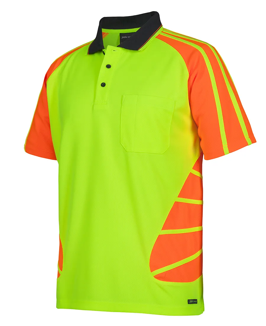 HI VIS S/S SPIDER POLO_12