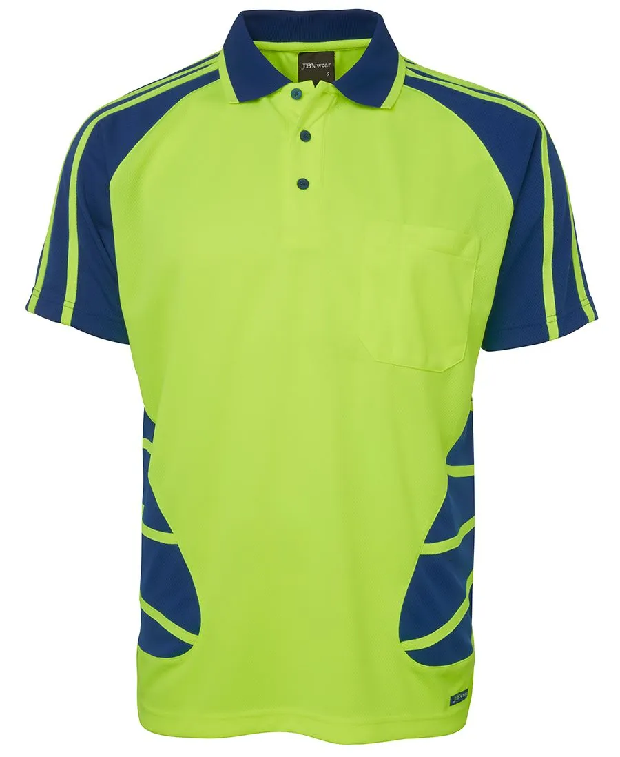 HI VIS S/S SPIDER POLO_14