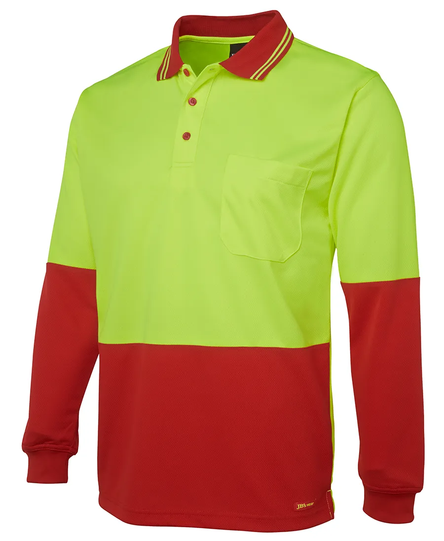 HI VIS L/S TRAD POLO_2