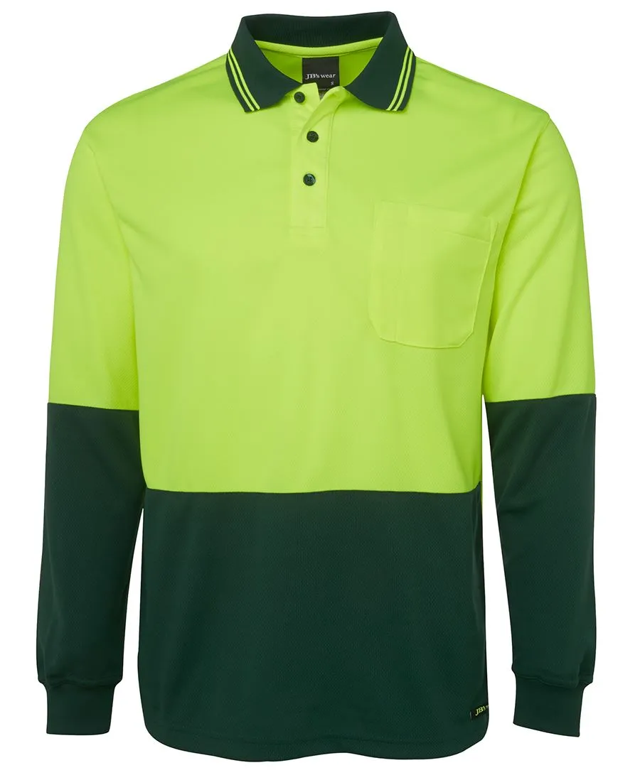 HI VIS L/S TRAD POLO_5