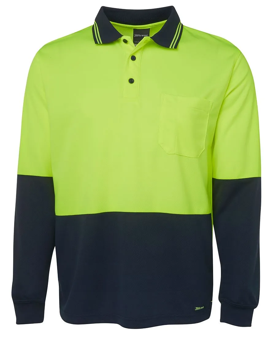 HI VIS L/S TRAD POLO_9