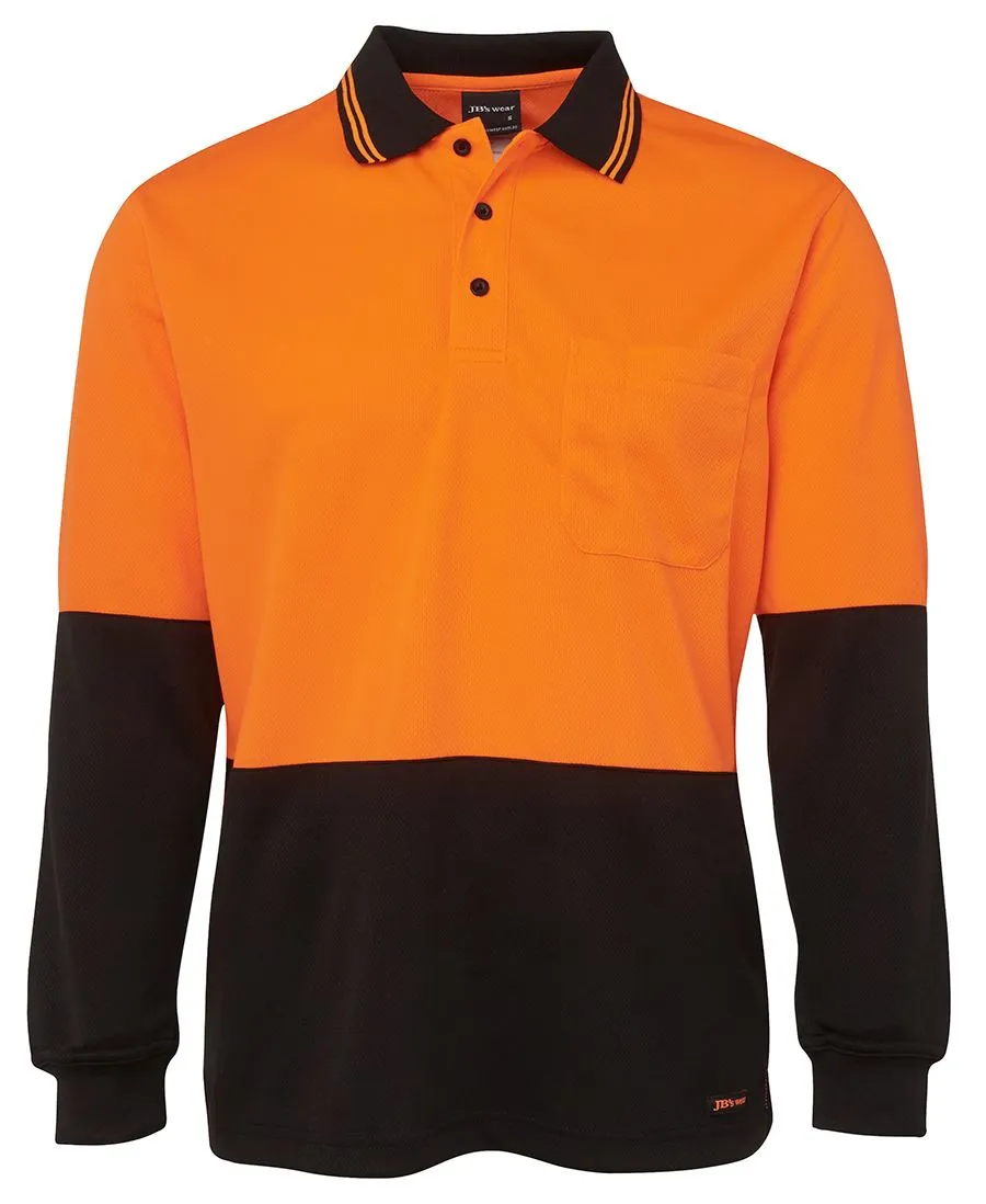 HI VIS L/S TRAD POLO_18