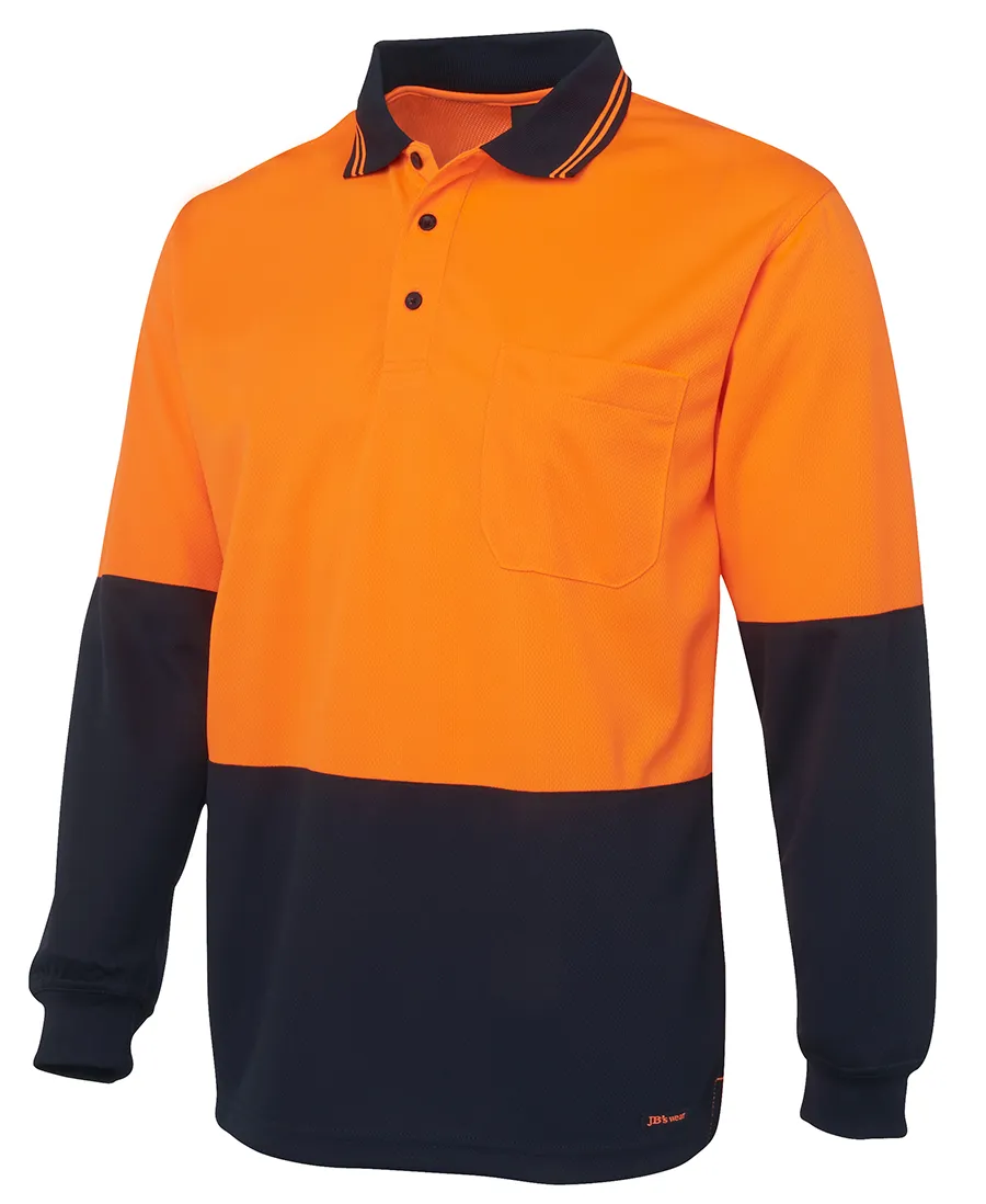 HI VIS L/S TRAD POLO_24