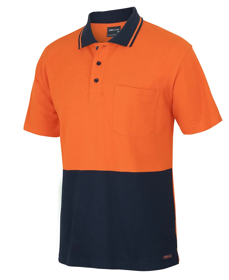 HI VIS S/S COTTON PIQUE TRAD POLO_3