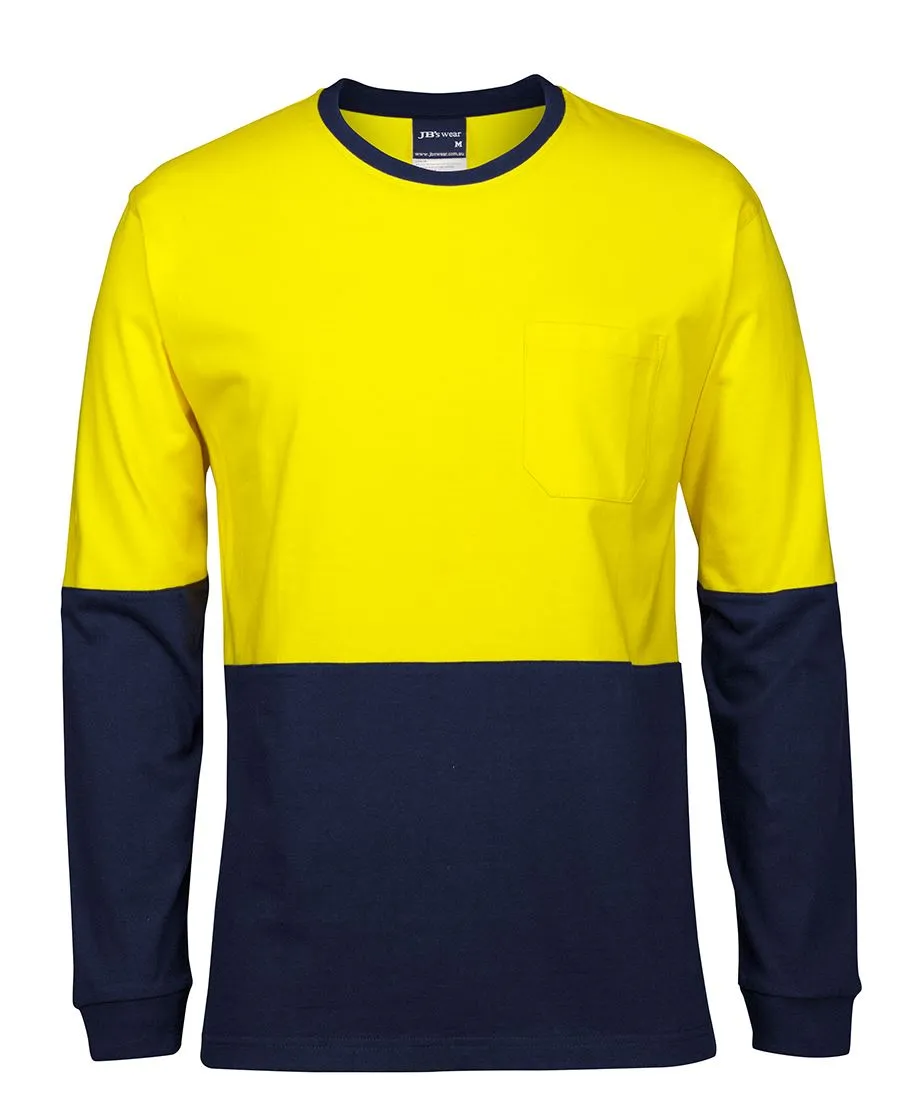 HI VIS L/S CREW NECK COTTON T-SHIRT_5