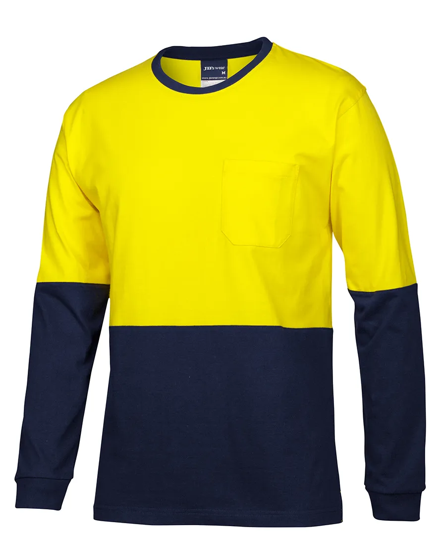 HI VIS L/S CREW NECK COTTON T-SHIRT_6