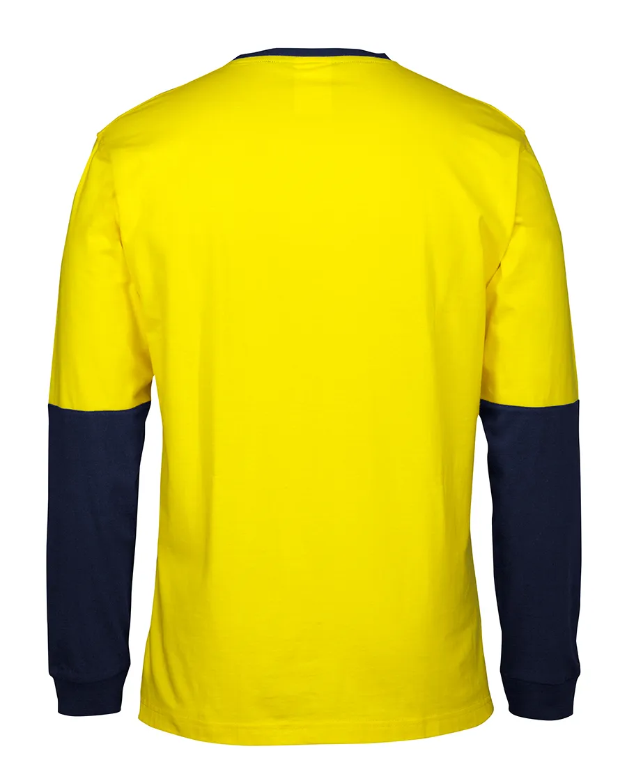 HI VIS L/S CREW NECK COTTON T-SHIRT_7