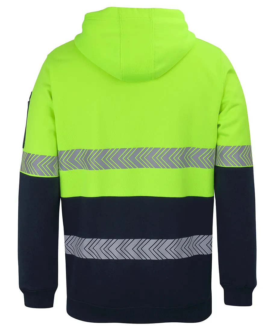 HI VIS 1/2 ZIP SEGMENTED TAPE HOODIE_4