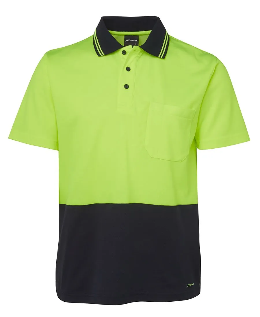 HI VIS NON CUFF S/S COTTON BACK_1