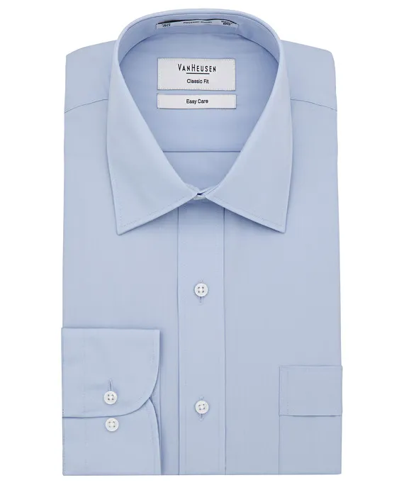 Polyester/Cotton Easy Care Poplin Classic Fit Shirt_5
