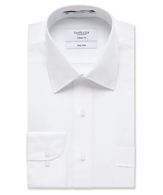 Polyester/Cotton Easy Care Poplin Classic Fit Shirt_6