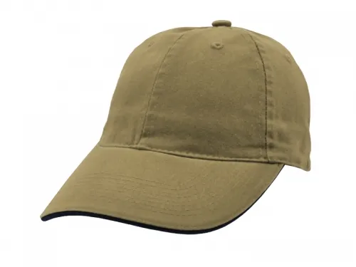 Enzyme Washed Cap With Sandwich_3